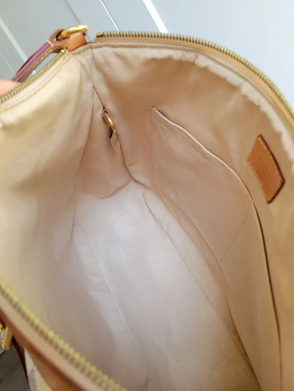 Louis Vuitton organizer clean zoom